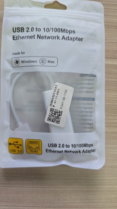 ADAPTADOR DE RED USB